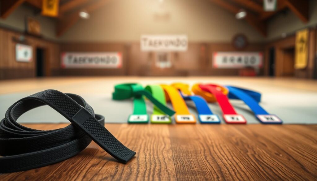 grades et ceintures taekwondo