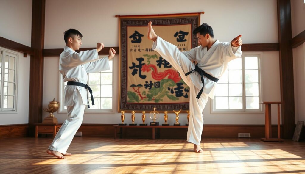 ceinture noire en taekwondo