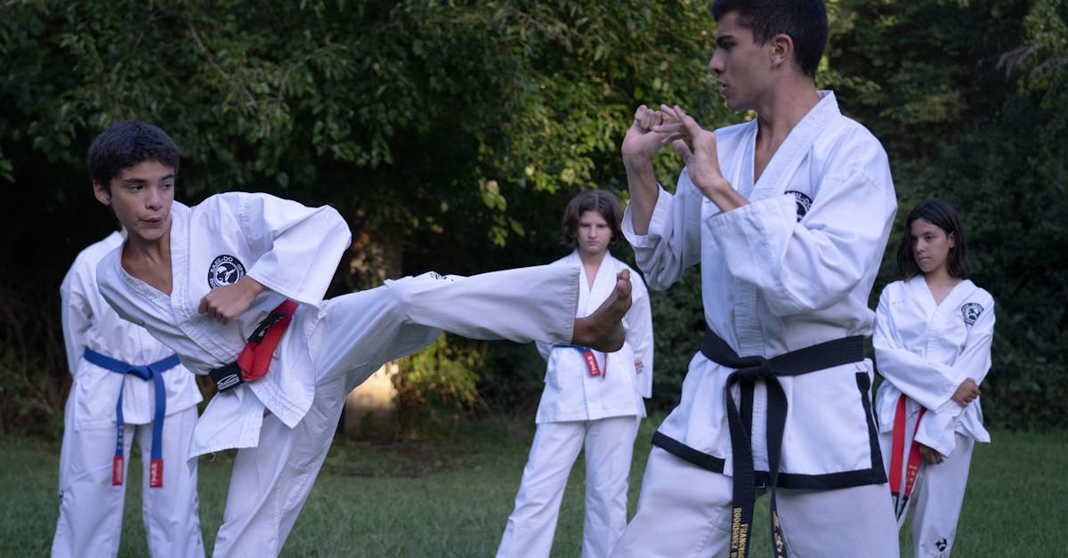 Taekwondo pour adolescents : discipline et confiance