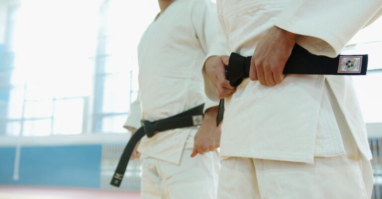 ceinture noire en taekwondo